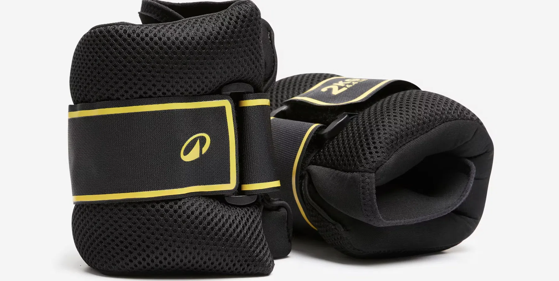 DOMYOS Enkel- en polsgewichten 2 x 2 kg